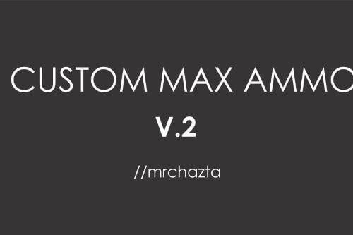 Customizable Max Ammo